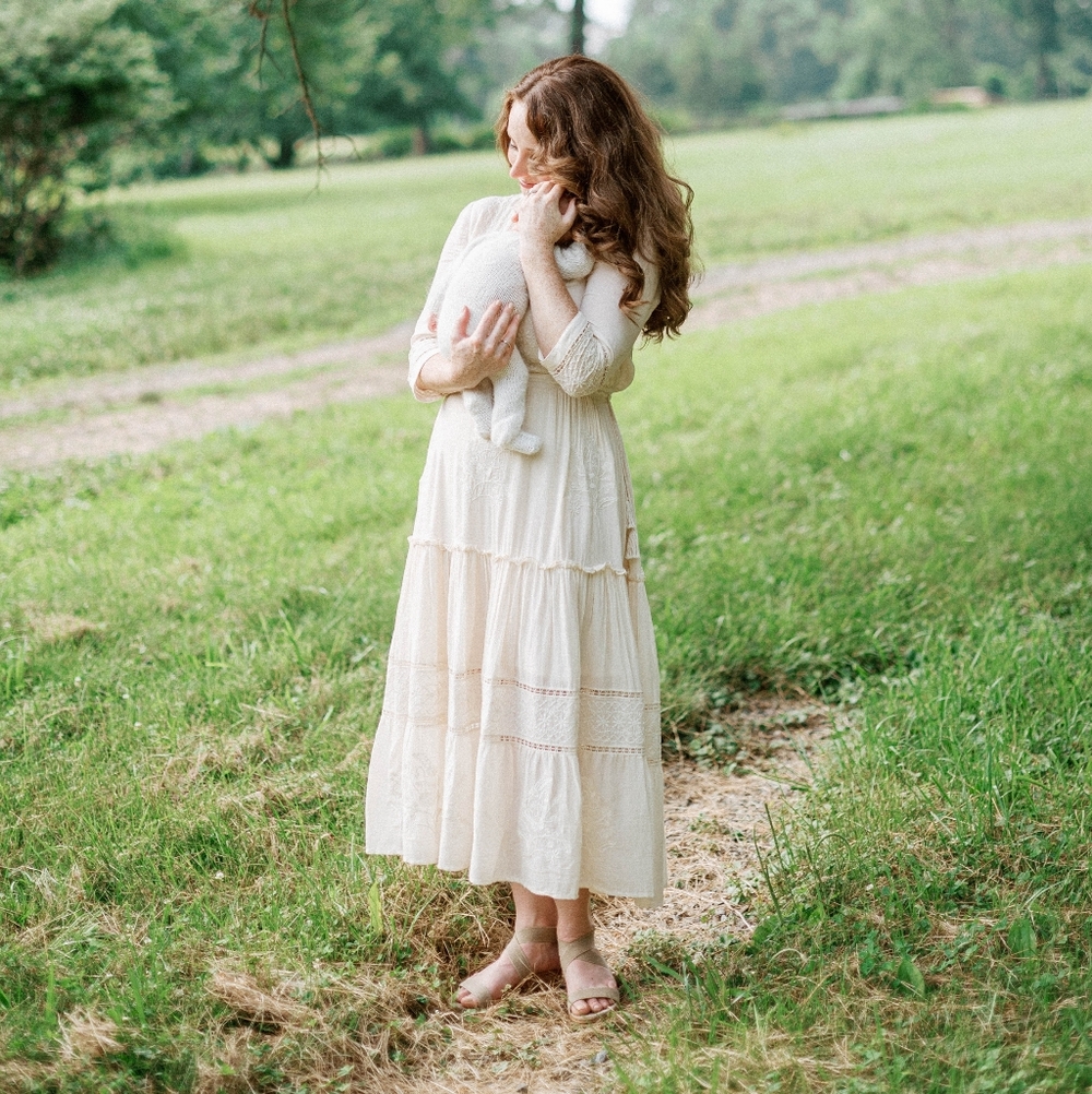 Spell White Lace Maxi Dress - Picture 8 of 8
